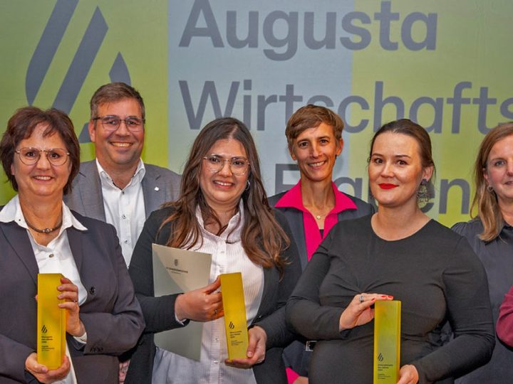 Wirtschaftspreis Augusta verliehen