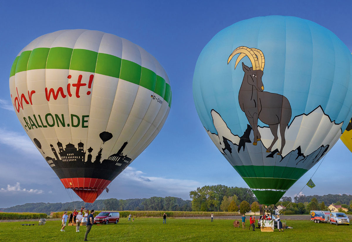 Ballonfahrten über Augsburg – ein himmlischer Genuss