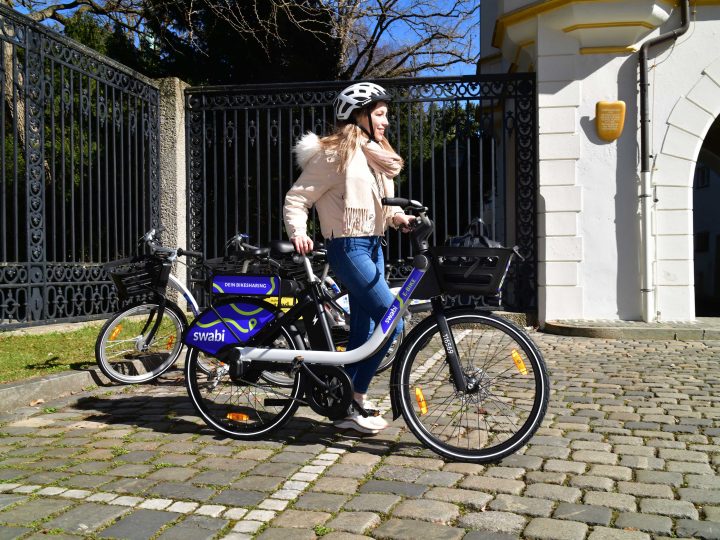 Bikesharingangebot „swabi“ verleiht jetzt auch Elektro-Fahrräder