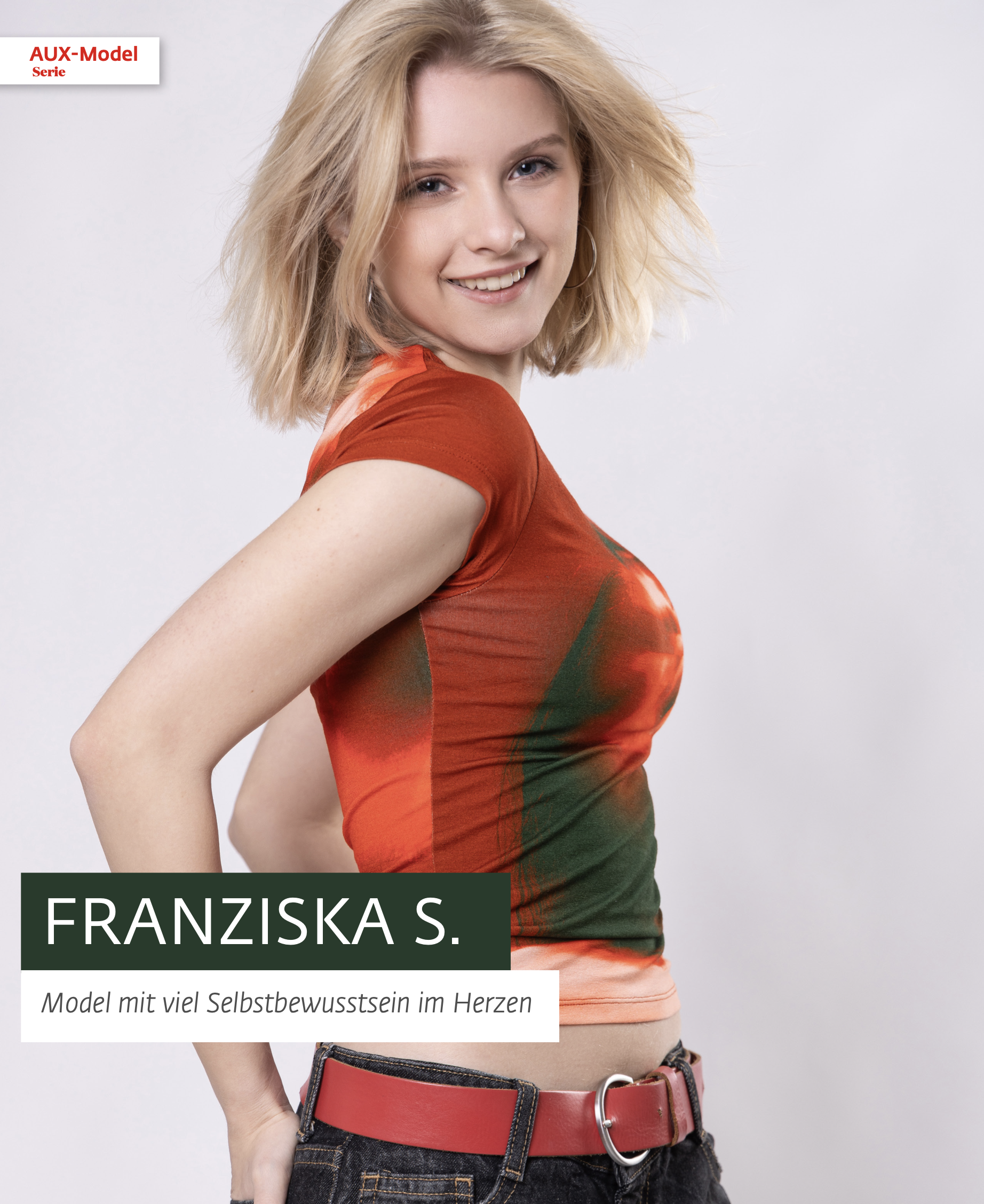 AUX Model: Franziska S. – Model mit viel Selbstbewusstsein im Herzen