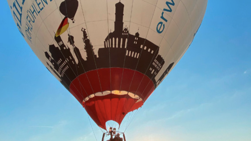 Ballonfahrten über Augsburg – ein himmlischer Genuss