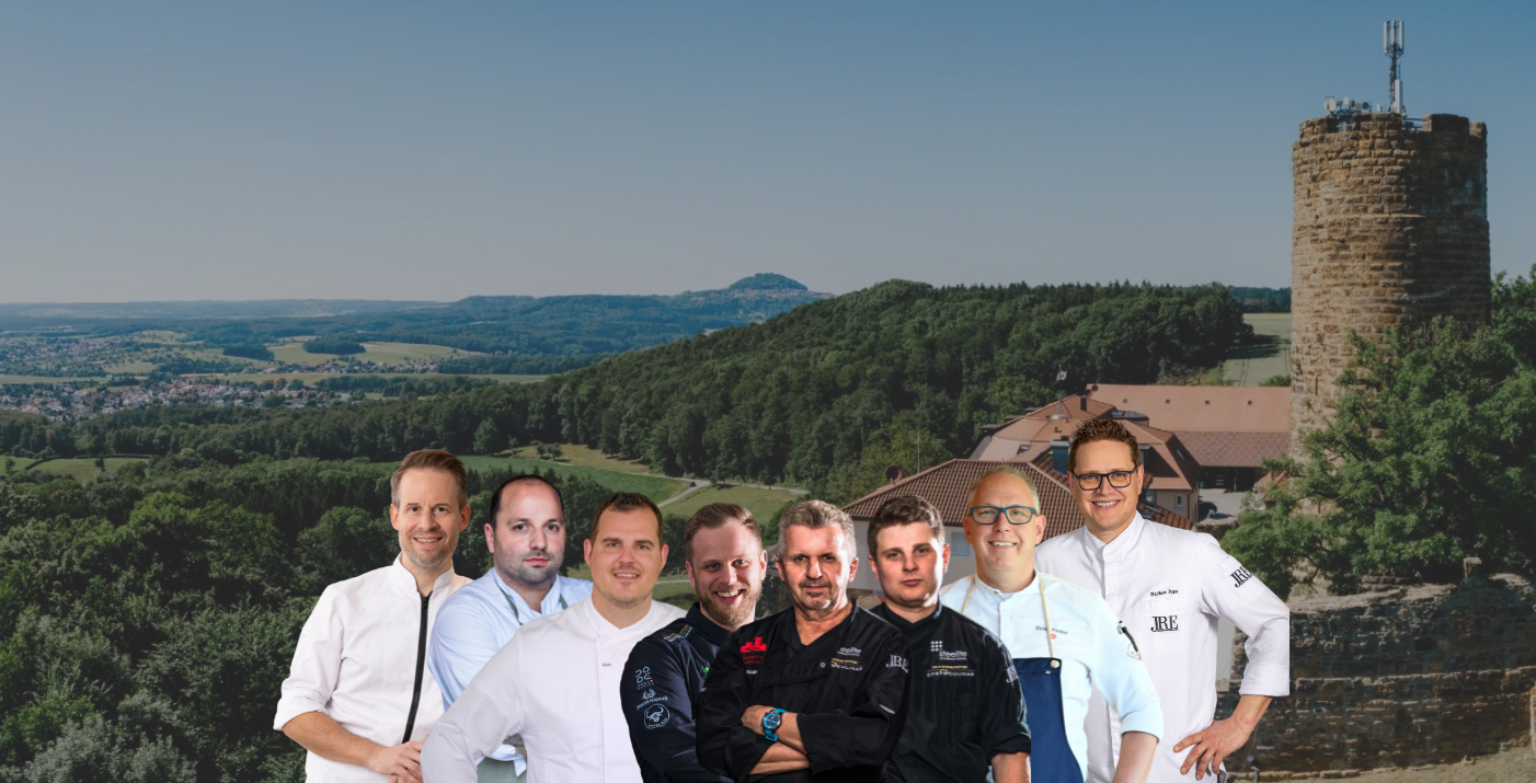 „12 Monate 12 Sterne – Walking-Lunch“ mit Starchefs auf Burg Staufeneck