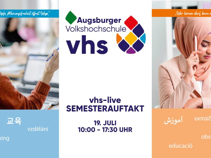 Infotag „vhs-live“ in der City-Galerie: Entdecken, mitmachen, beraten lassen