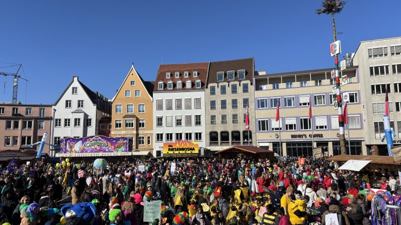Vier närrische Tage auf dem Rathausplatz