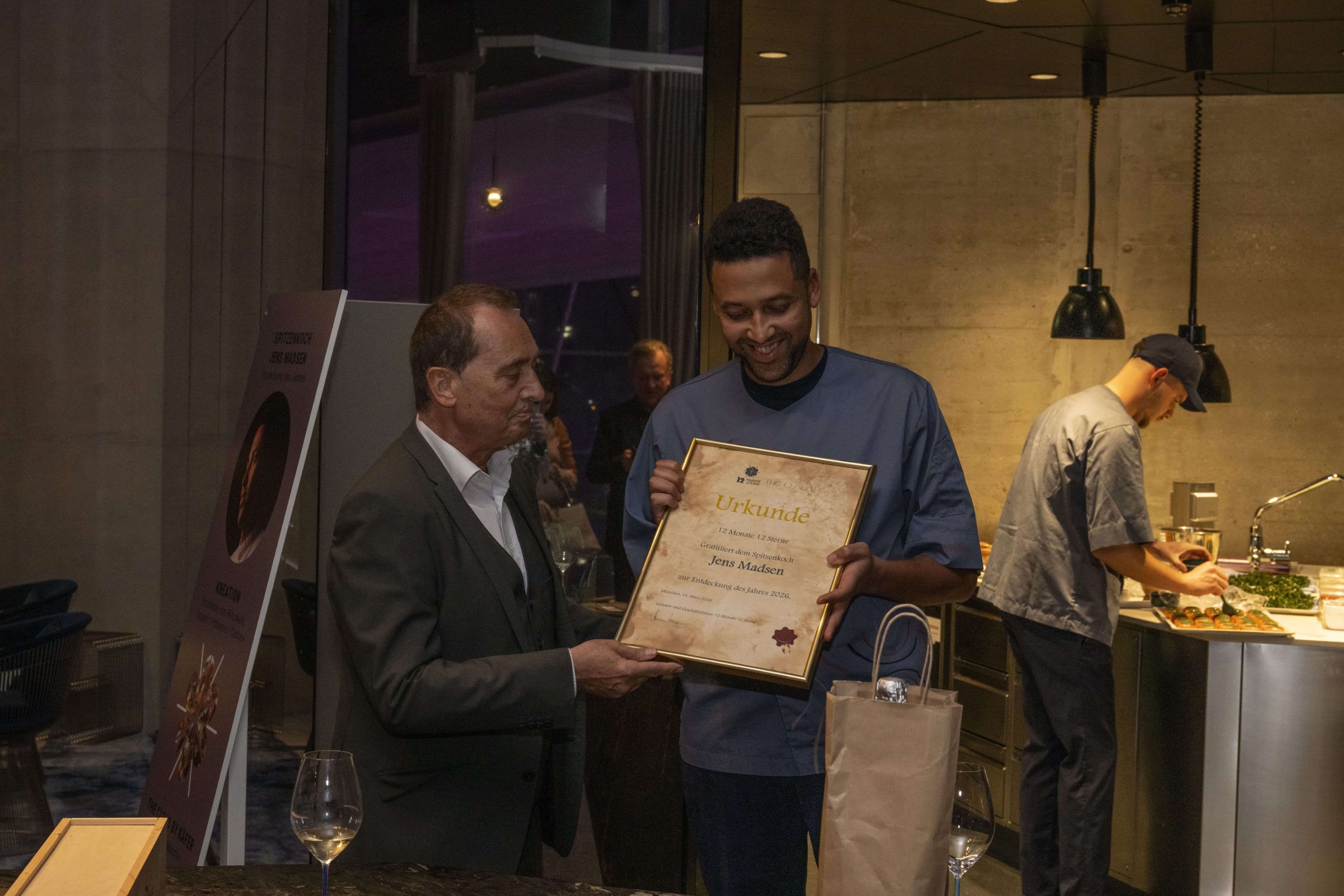 Fine-Dining mit Jens Madsen im THE CLOUD by Käfer