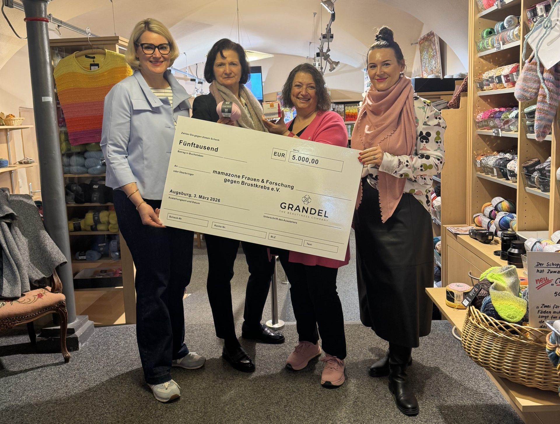 Ein Tuch als Zeichen der Verbindung