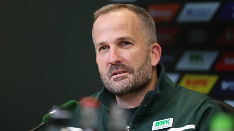 Manuel Baum bleibt Cheftrainer beim FCA