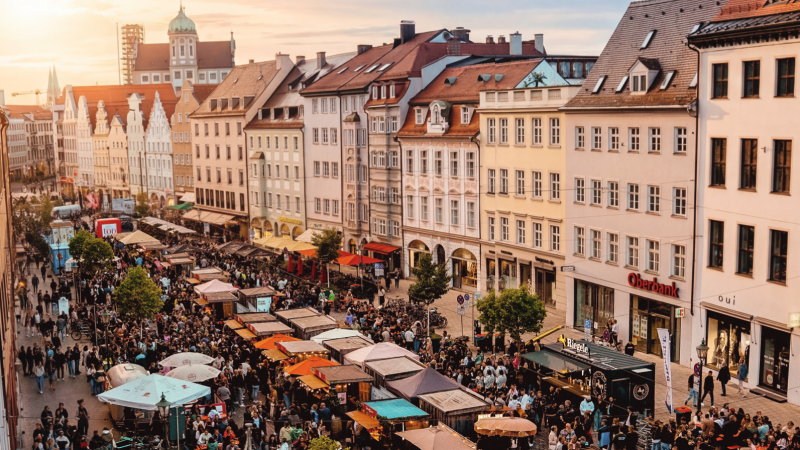 Vier Tage Genuss, Musik und Lebensfreude auf der Weinstraße Augsburg
